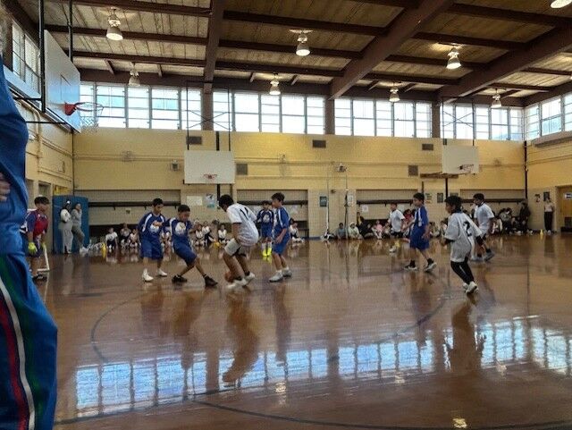 Soccer game at PS 139Q